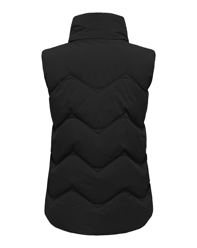 JDY - JDYPower Short Waistcoat Vest - Black 